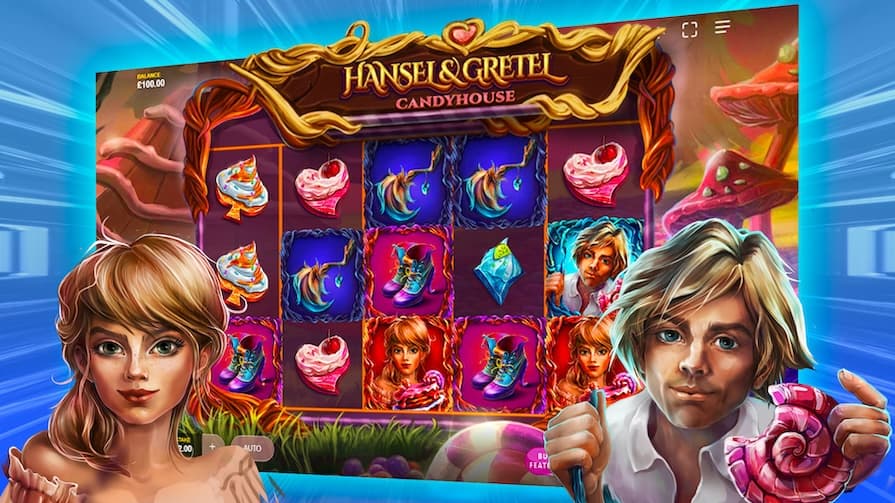 Слот Hansel and Gretel Candyhouse