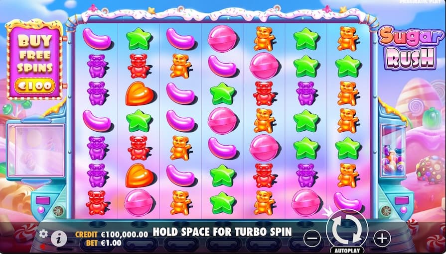 Слот Sugar Rush
